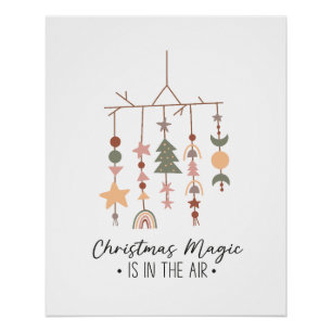 Kerstcadeau Kerstmagie Is In De Lucht Perfect Poster
