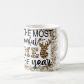 kerstcadeau koffiemok (Voorkant rechts)