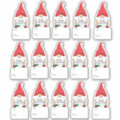 kerstcadeau label (Voorkant)