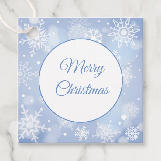 kerstcadeau-Label Bedankjes Labels (Voorkant)