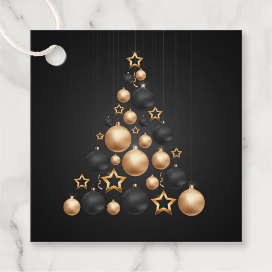 kerstcadeau-Label Bedankjes Labels (Voorkant)