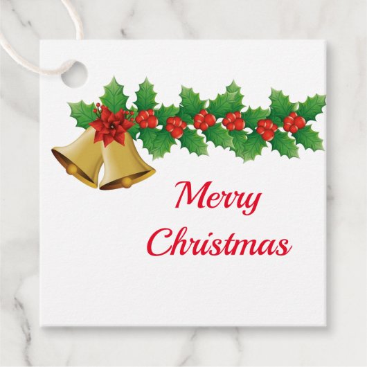 kerstcadeau-Label Bedankjes Labels (Voorkant)