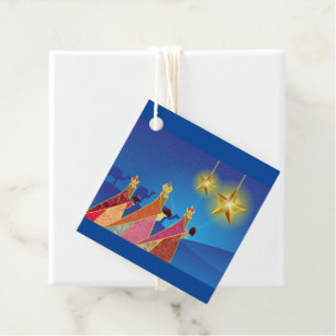 kerstcadeau-Label Bedankjes Labels