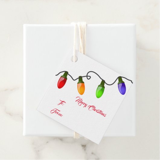 kerstcadeau-Label Bedankjes Labels (In situ)