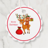 kerstcadeau-Label Bedankjes Labels (Voorkant)