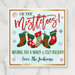 kerstcadeau-Label Bedankjes Labels