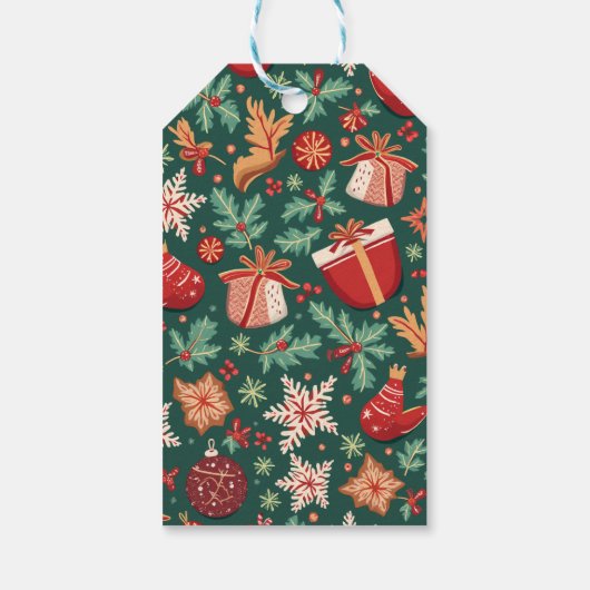 kerstcadeau-Label Cadeaulabel (Achterkant)