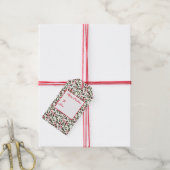 kerstcadeau-Label Cadeaulabel (Met Touw)