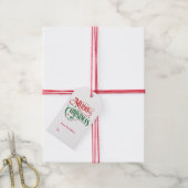 kerstcadeau-Label Cadeaulabel (Met Touw)