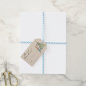 Kerstcadeau Label Cadeaulabel (Met Touw)