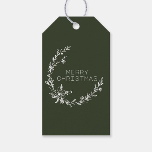 kerstcadeau-Label Cadeaulabel (Voorkant)
