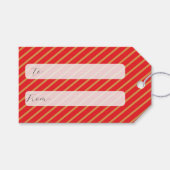 kerstcadeau-Label Cadeaulabel (Voorkant (Horizontaal))