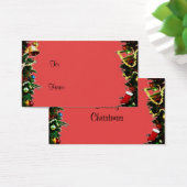 kerstcadeau-Label Visitekaartje (Bureau)