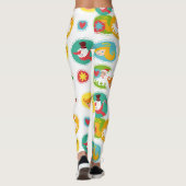 kerstcadeau leggings (Achterkant)