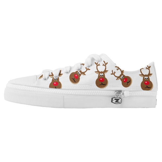 kerstcadeau low top schoenen (Linkerschoen buitenkant)