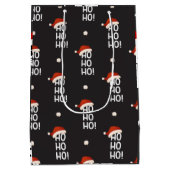 kerstcadeau medium cadeauzakje (Achterkant)