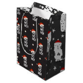 kerstcadeau medium cadeauzakje (Achterkant Gekanteld)