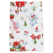 kerstcadeau medium cadeauzakje (Achterkant)