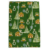 kerstcadeau medium cadeauzakje (Achterkant)