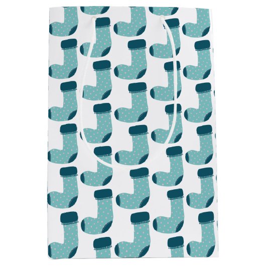 kerstcadeau medium cadeauzakje (Voorkant)