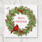 kerstcadeau met Label (Voorkant)