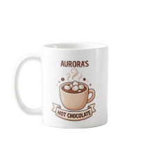 Kerstcadeau met warme chocolademelk voor verjaarda