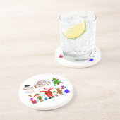 kerstcadeau, Onderzetter #1 (Zijkant)