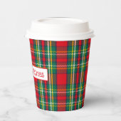 kerstcadeau papieren bekers (Links)