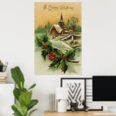 kerstcadeau poster (Thuiskantoor)