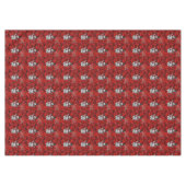 kerstcadeau, pretkerst, Snowman Tafelkleed (Voorkant (Horizontaal))