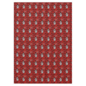 kerstcadeau, pretkerst, Snowman Tafelkleed (Voorkant)