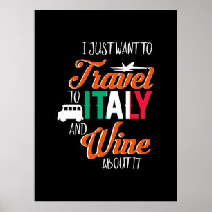 Kerstcadeau Reis naar Italië en praat erover met Poster