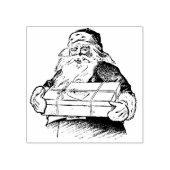  kerstcadeau rubberen stempel (Afrduk)