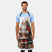 Kerstcadeau - schort (Gedragen)