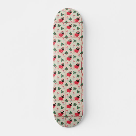 kerstcadeau skateboard (Voorkant)