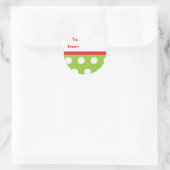 Kerstcadeau Stickers (Tas)