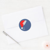 Kerstcadeau 'To From' label sticker (Envelop)