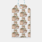 Kerstcadeau uitwisseling witte olifant cadeaulabel (Achterkant)