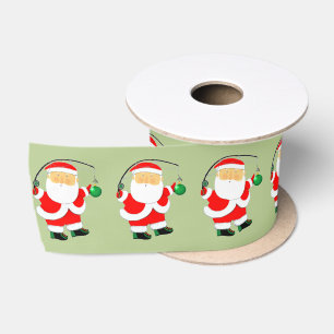 Kerstcadeau vissen lint