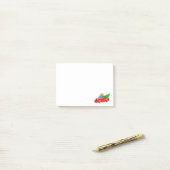 kerstcadeau voor auto's post-it® notes (Op bureau)