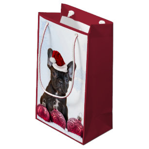 kerstcadeau voor bulledog klein cadeauzakje