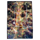 kerstcadeau voor cadeau medium cadeauzakje (Achterkant)