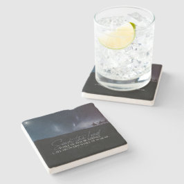 kerstcadeau voor de bijbel stenen onderzetter