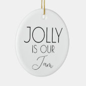 kerstcadeau voor de kerkkoor keramisch ornament (Rechts)