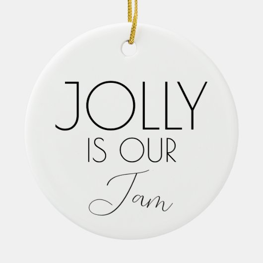 kerstcadeau voor de kerkkoor keramisch ornament (Voorkant)