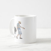 kerstcadeau voor een vader koffiemok (Voorkant links)