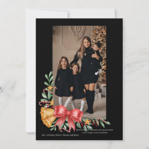 kerstcadeau voor fotofeestdag feestdagenkaart