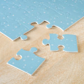 Kerstcadeau voor hockeyers legpuzzel (Zijkant)