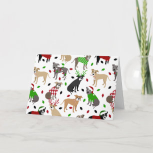 kerstcadeau voor honden kaart