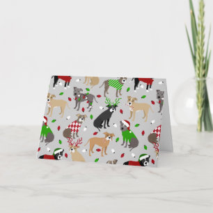 kerstcadeau voor honden kaart